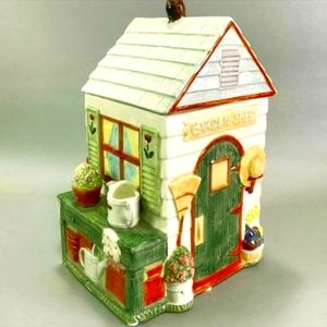 Vintage Fitz & Floyd Garden Shed Cookie Jar